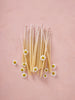 Ombré Tall Beeswax Party Candles