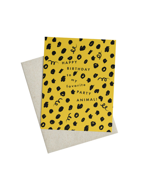 Party Animal Card