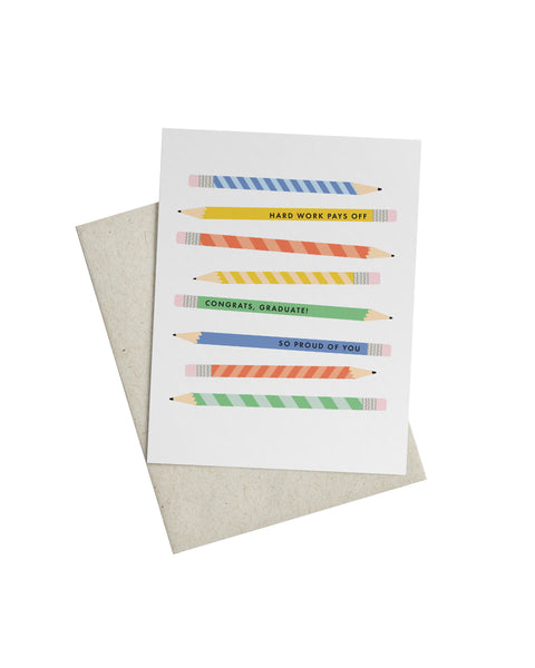 Graduate Pencils Card
