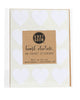 Pack of 36 heart shaped stickers in white